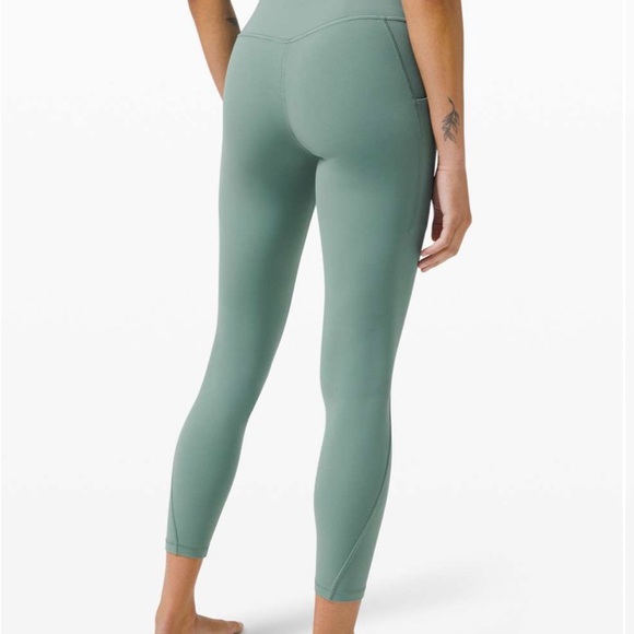 Lululemon Align High Rise Pant with Pockets 25" Tidewater Teal - Picture 2 of 7